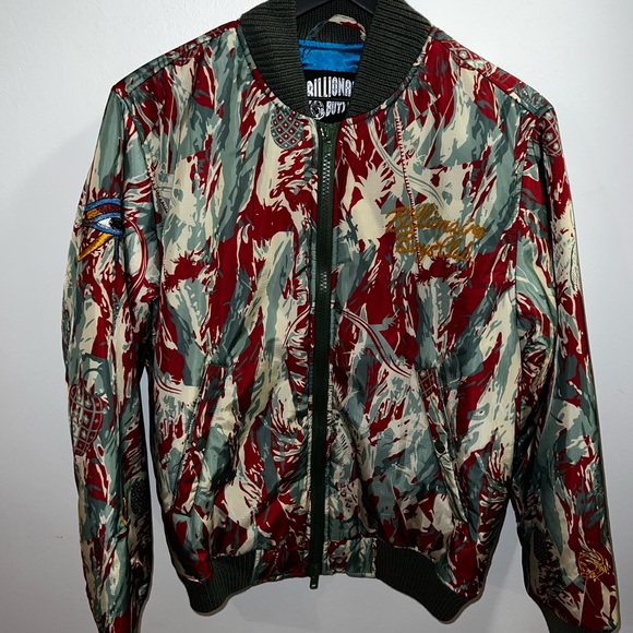 Billionaire Boys Club | Camouflage-print bomber jacket | Size Small - Picture 3 of 7